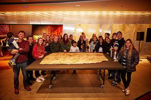 At the First Peoples Gallery at Bunjilaka Aboriginal Cultural Centre